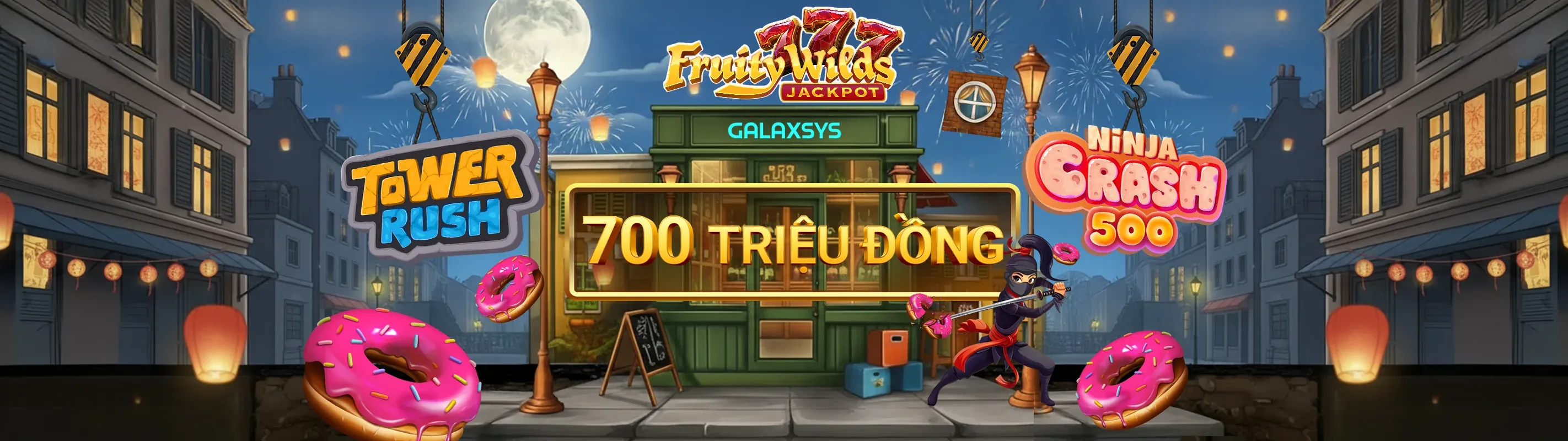 Hình ảnh sòng bạc CQ9 Trang Chủ với các trò chơi casino hấp dẫn và màu sắc xanh vàng rực rỡ